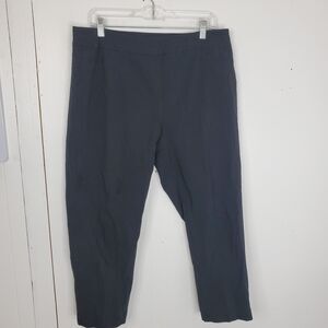 Soft Surroundings Cropped Pants Pull On Stretchy Basic Capsule Womens XL